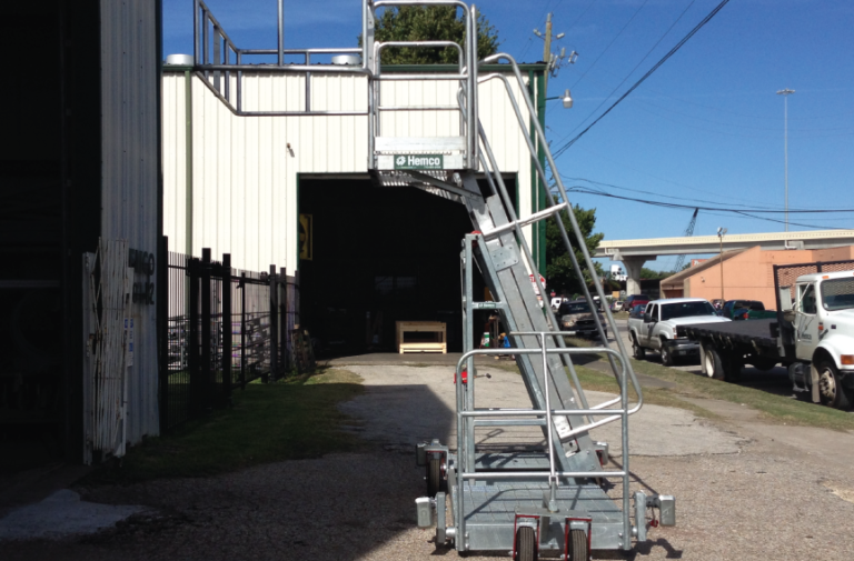 Loading Racks – Truck & Railcar Loading Platforms | Hemco Industries