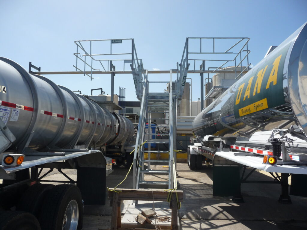 Truck Loading Platforms | Mobile Loading Rack | Bulk Chemical Loading Tanker Truck | Tanker Truck Loading Platforms | Manual Operated Loading Racks | Truck Access Ramps