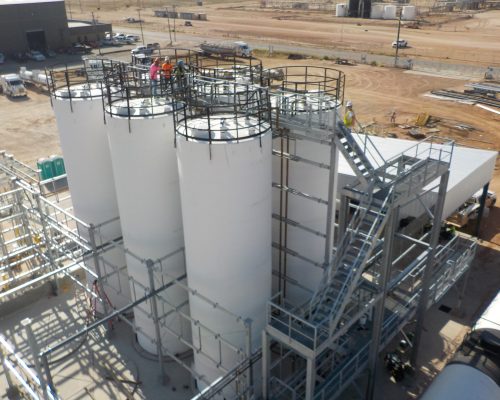 Petro Chemical Fall Protection | Chemical Loading Rack